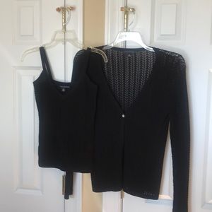 Classy Banana Republic cami & cardigan set